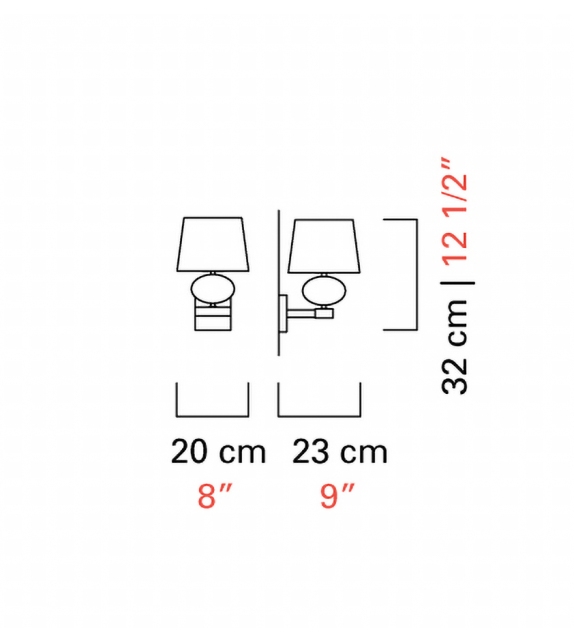 Matrioska Barovier&Toso Lámpara de Pared