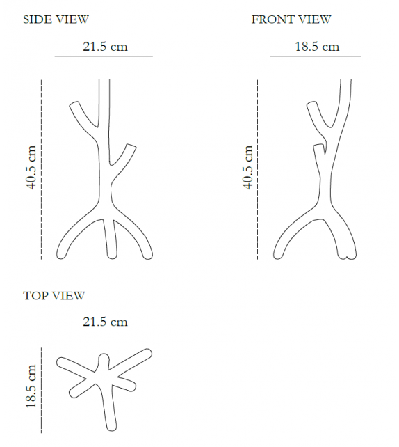 Branch Scarlet Splendour Jarrón