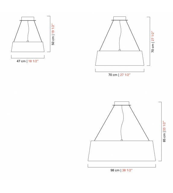 New Eden Barovier&Toso Lámpara de Suspensión