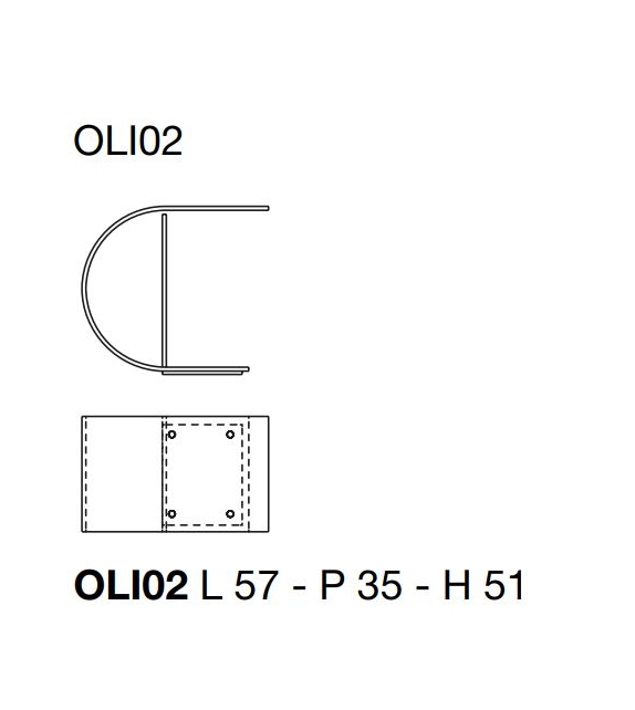 Ollie Glas Italia Coffee Table