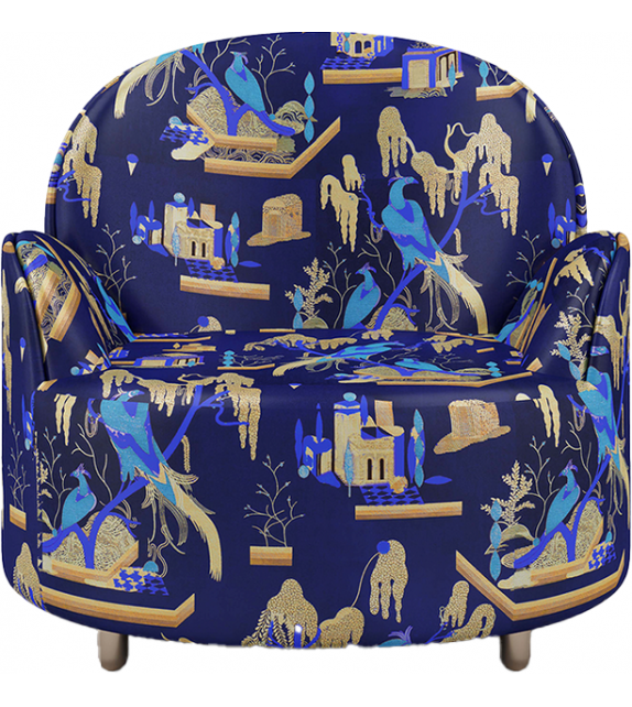 Strings Scarlet Splendour Armchair