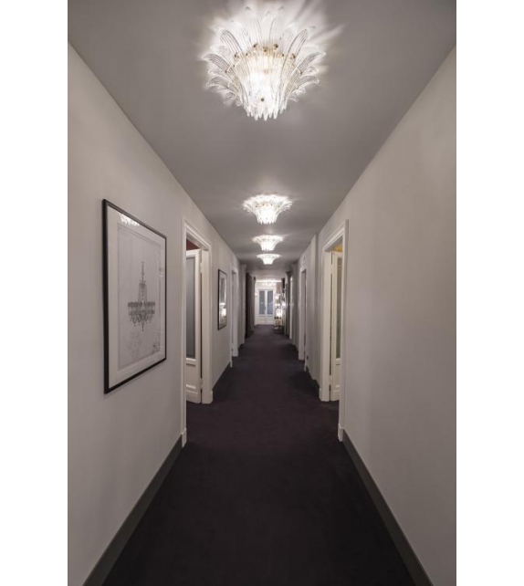 Palmette Barovier&Toso Ceiling Lamp