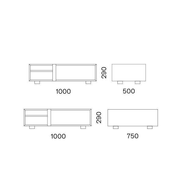 Multibox Tavolino Capodopera