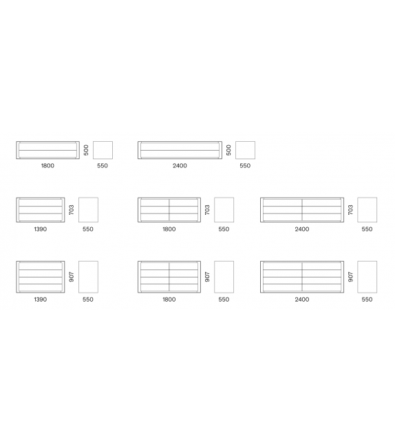 Privacy Capodopera Cassettiera