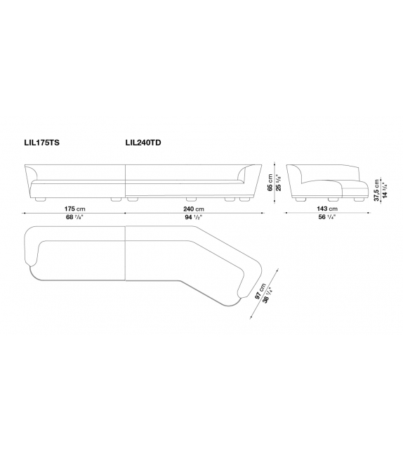 Lilum Maxalto Canapé