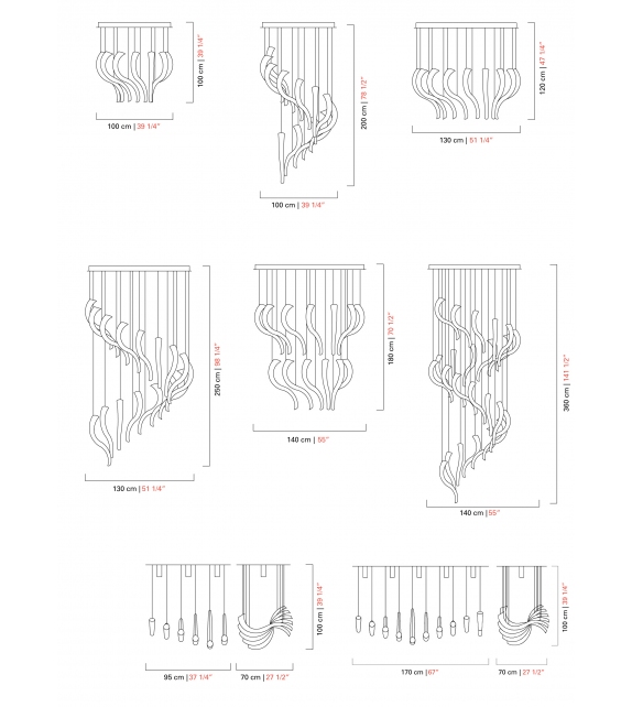 Swing Barovier&Toso Pendant Lamp