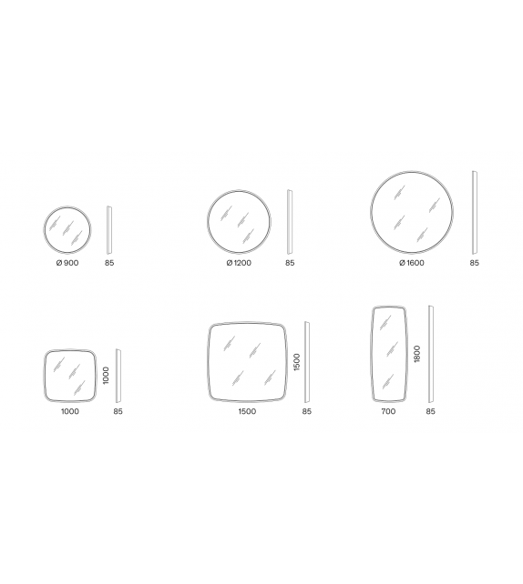 Loop Capodopera Spiegel