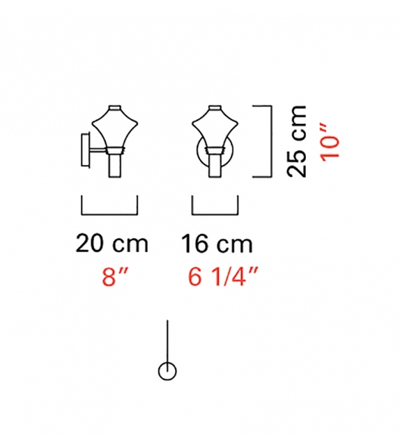 Metropolis Barovier & Toso Wall Lamp