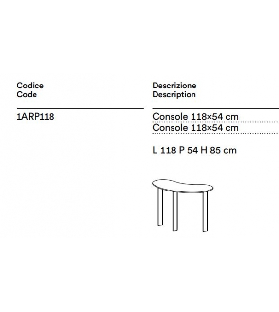 1953 Tacchini Konsole