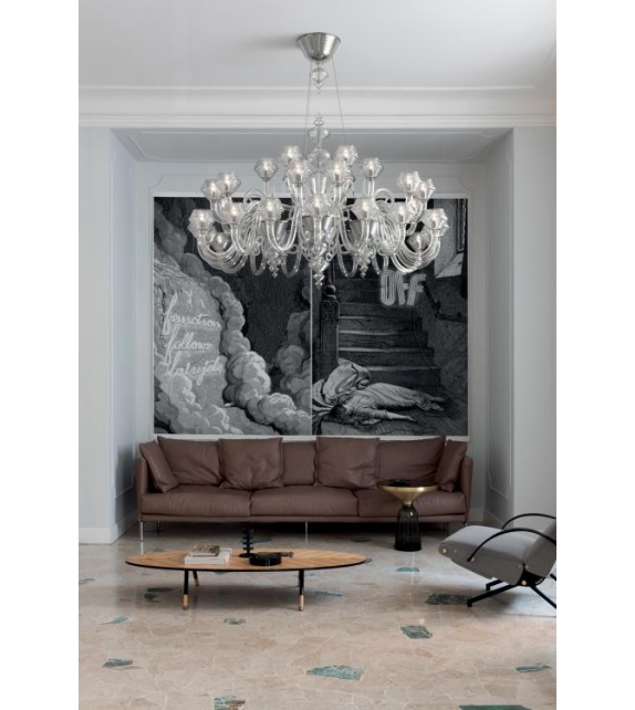 Magritte Barovier & Toso Lampadario