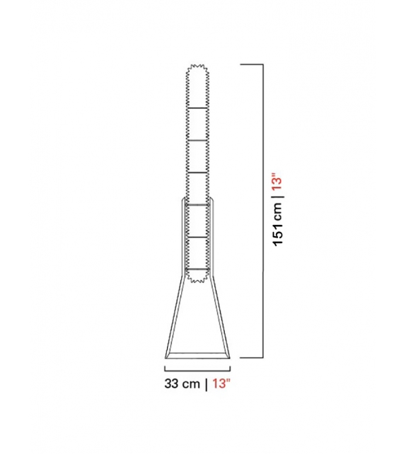 Opéra Barovier & Toso Stehleuchte