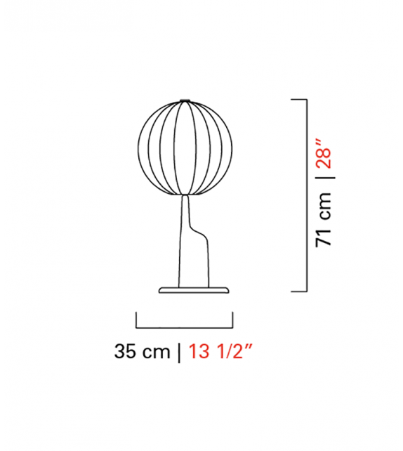 Sideris Barovier & Toso Lámpara de Mesa