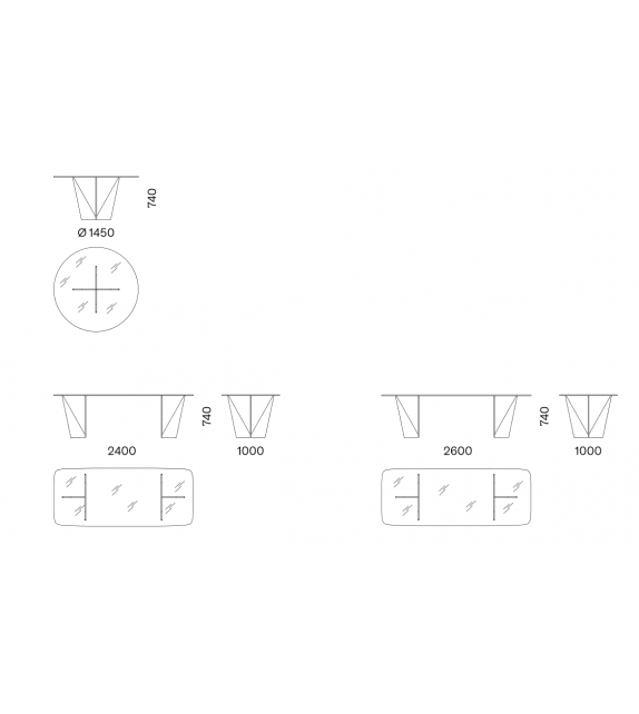 Estremi Capodopera Table