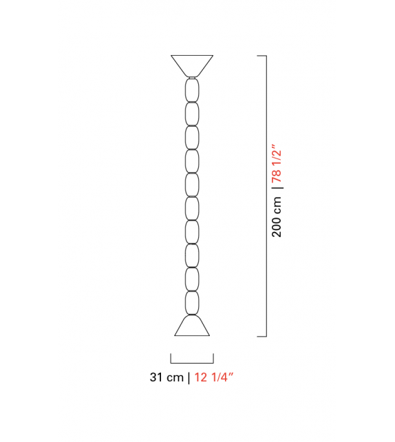 Opéra Barovier & Toso Floor Lamp