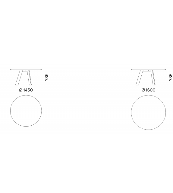 Hi-Deck Capodopera Table