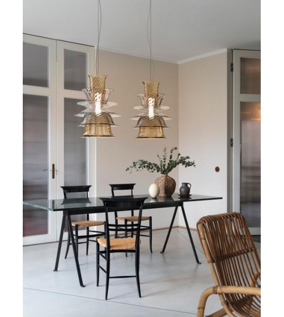 Vallonné Opale Barovier & Toso Pendant Lamp