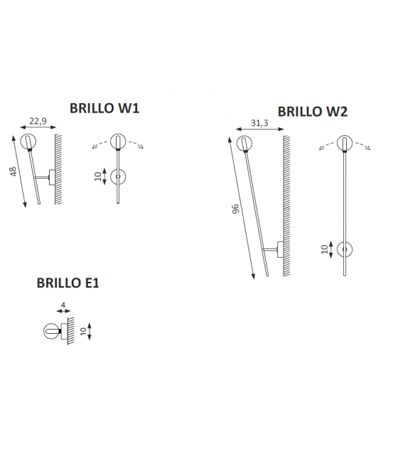 Brillo Capodopera Wall Lamp
