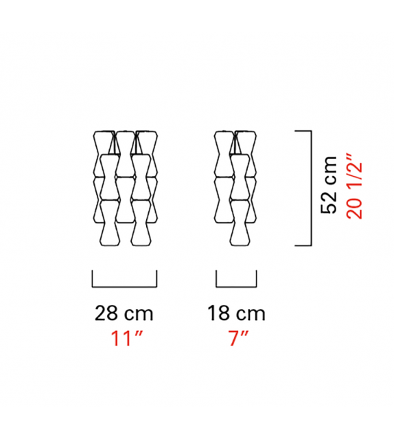 Clepsydra Barovier & Toso Wandleuchte