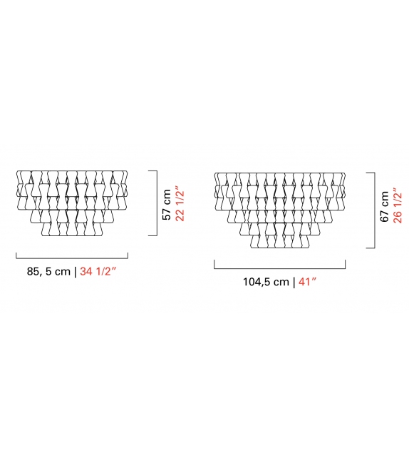 Clepsydra Barovier & Toso Ceiling Lamp