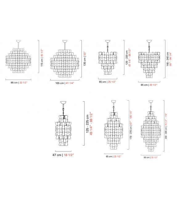 Empire Barovier & Toso Pendant Lamp