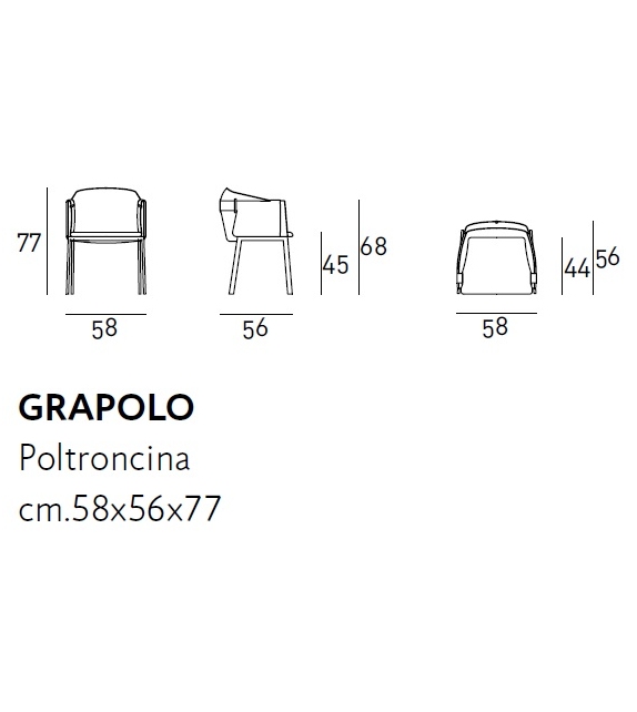 Polo Grace Living Divani Armchair