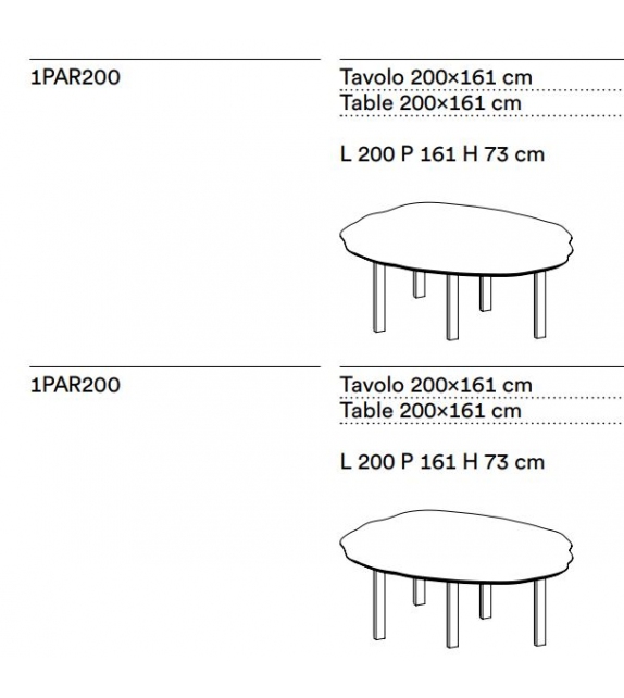 Parker Tacchini Tavolo