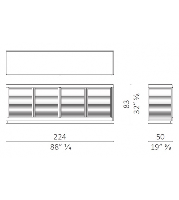 I.C.S. Ceccotti Collezioni Aparador