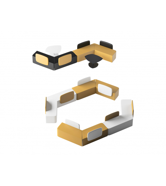 Mantra Sitlosophy Pouf con Schienale