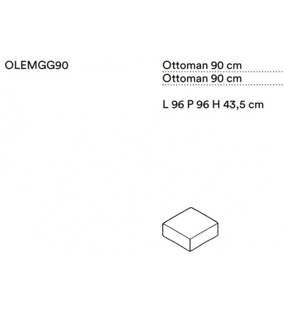 Le Mura Wool Tacchini Sessel