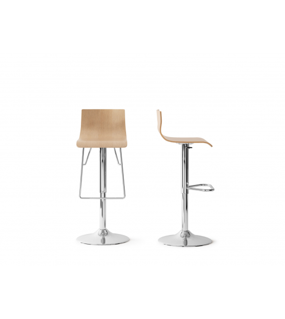 Upper Sitlosophy Beech Backrest Stool