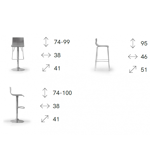 Upper Sitlosophy Beech Backrest Stool
