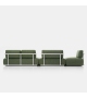 Cosy Outdoor MDF Italia Modulares Sofa
