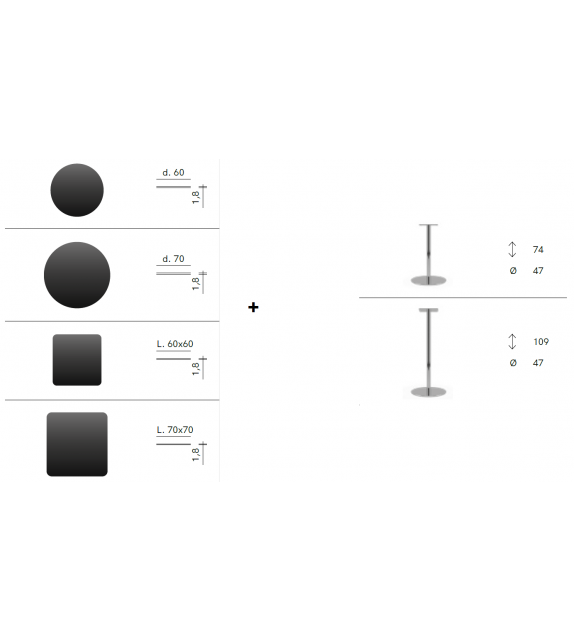 Tavoli MCF Sitlosophy Table