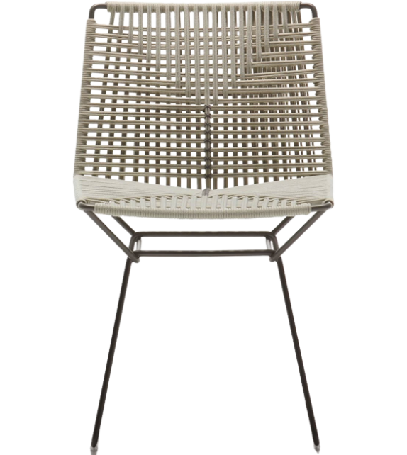 Neil Twist Ecrù MDF Italia Stuhl