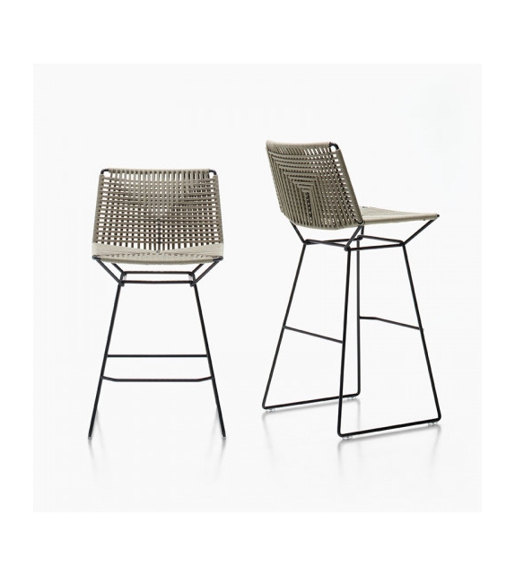Neil Twist Stool MDF Italia Outdoor Tabouret