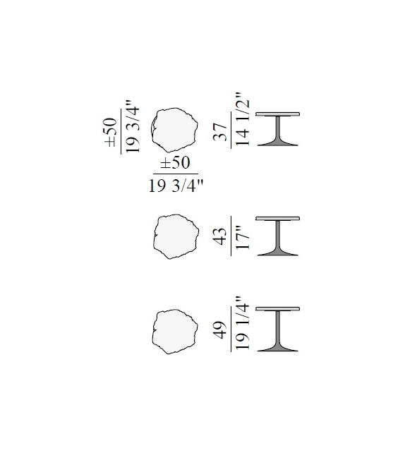 Listo para entregar - Cicladi Edra Mesita
