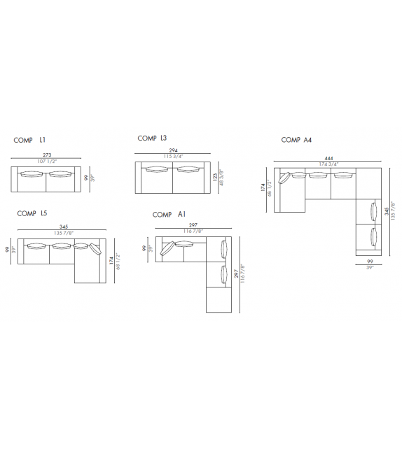Kubic Désirée Sofa