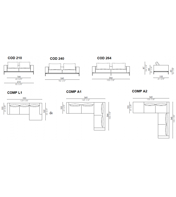 Sofa Savoye Désirée