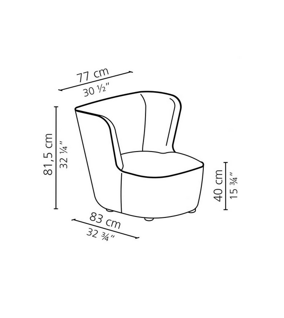 Baby Royale Casamilano Sessel