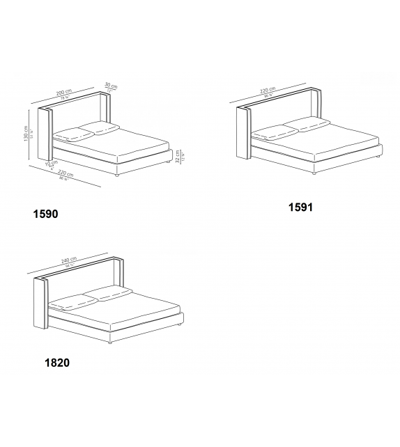 Pillopipe Casamilano Bed