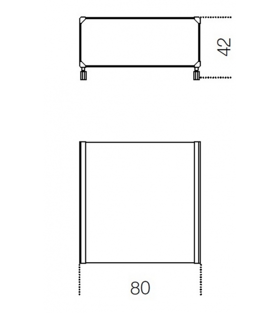 George 2 Table Basse Gallotti&Radice
