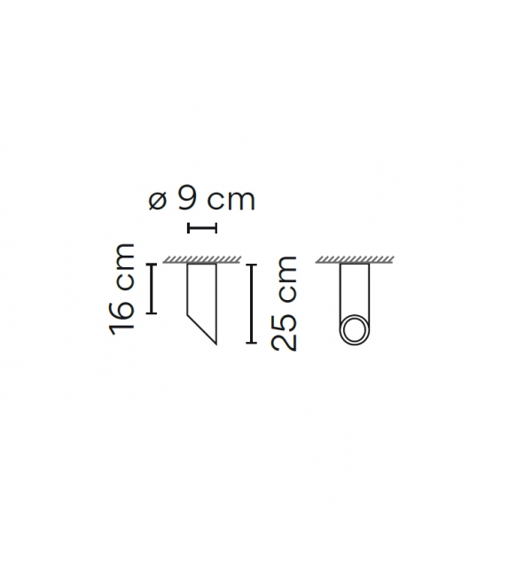 45º Vibia Ceiling Lamp