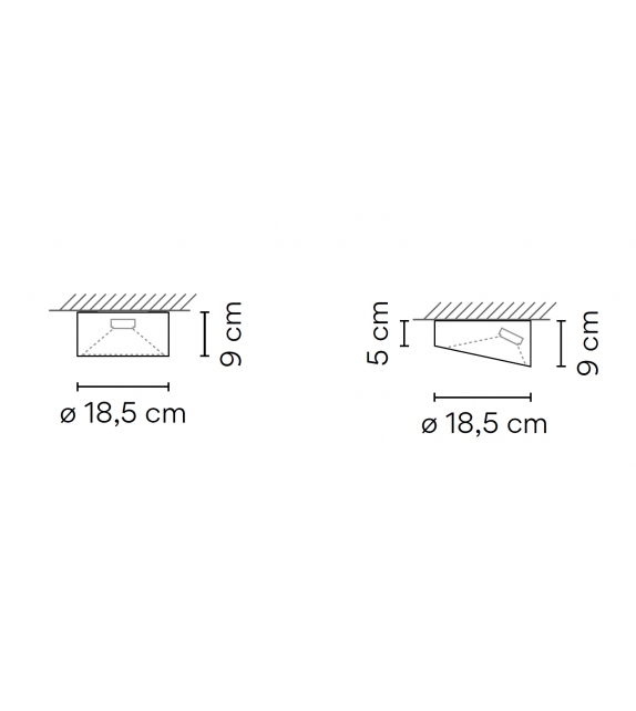 Domo Vibia Plafonnier