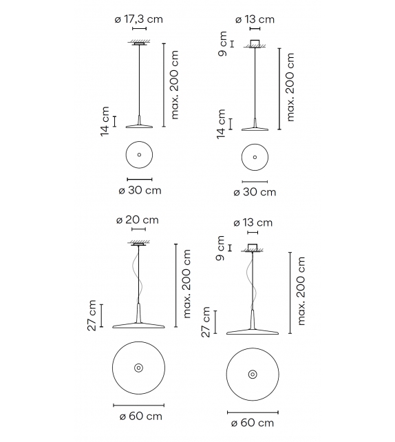 Skan Vibia Pendant Lamp