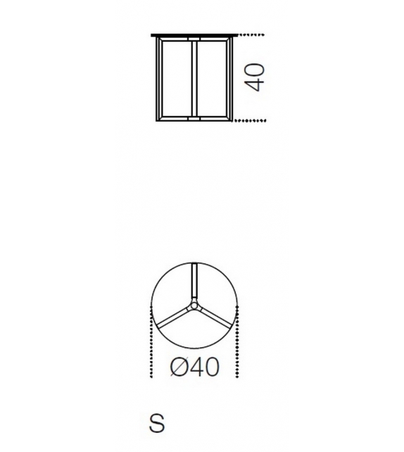 Raj 2 Mesa de Centro Gallotti&Radice