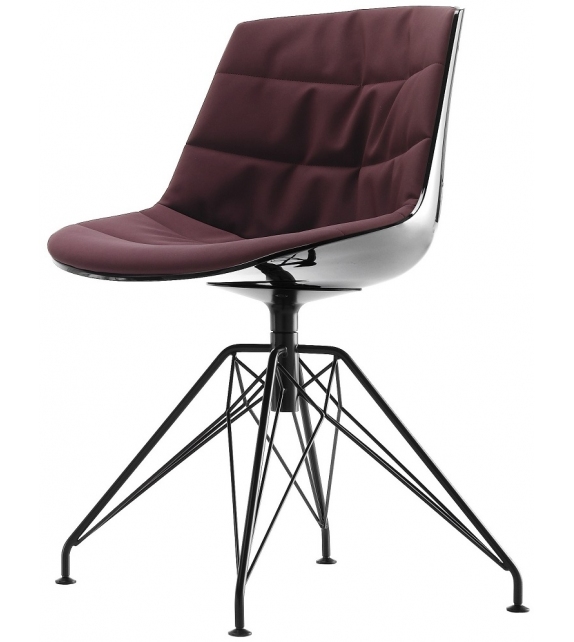 Flow Chair MDF Italia Chaise Rembourrée