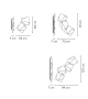 Origami Multi Vibia Wall Lamp