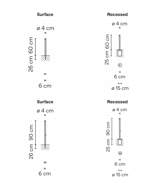 Bamboo Vibia Stehleuchte