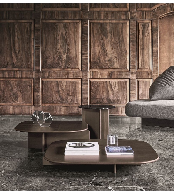 Polyura Glass Ditre Italia Couchtisch