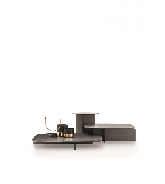 Polyura Glass Ditre Italia Couchtisch